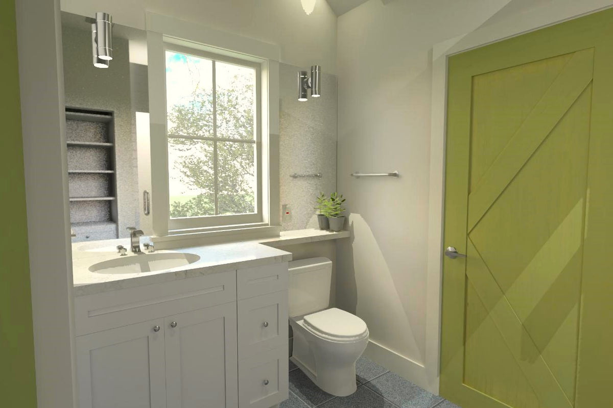 X7318-A The Wilbury 24x28 House Bathroom