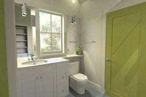 X7318-A The Wilbury 24x28 House Bathroom