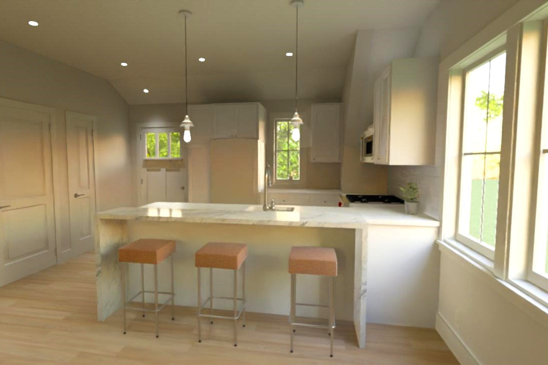 X7318-A The Wilbury 24x28 House Kitchen 3