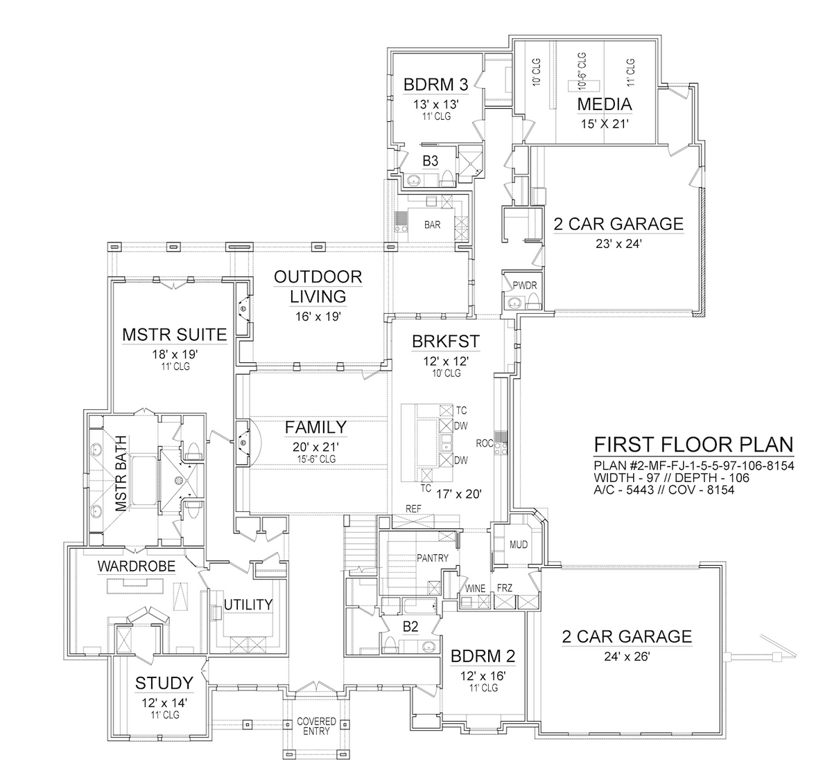 Willow Bend Main Floor Plan