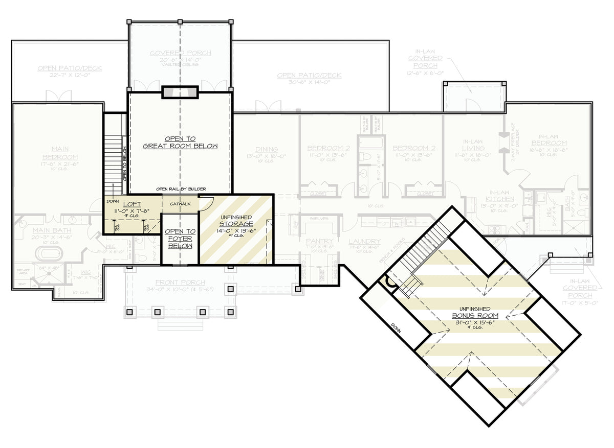 Willowbrook House First Floor Plan 1