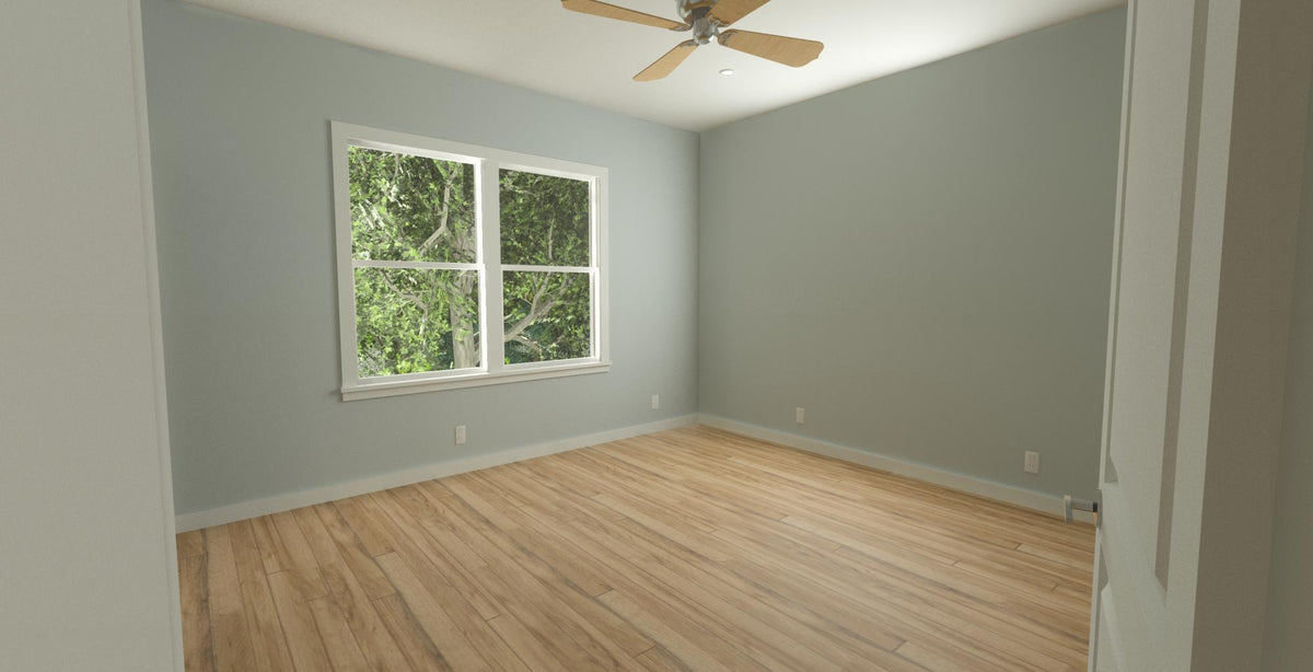 X7320-A The Winthrop 35 Enclosed Stairs House Bedroom