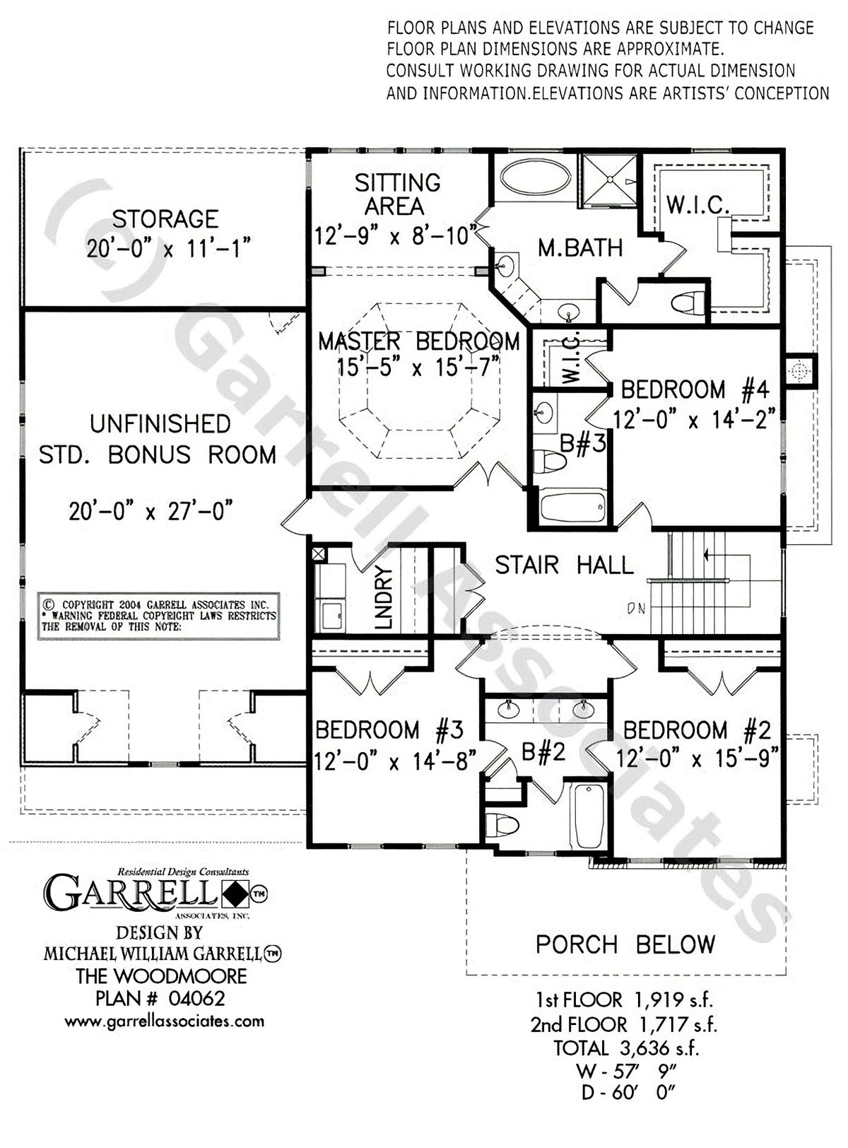 Woodmore Archival Designs Floor Plan
