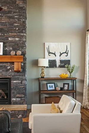 I7636-A Ranch House Great Room, 3 Bedrooms, 2.5 Bathrooms | The Tawny Thrush House Plan