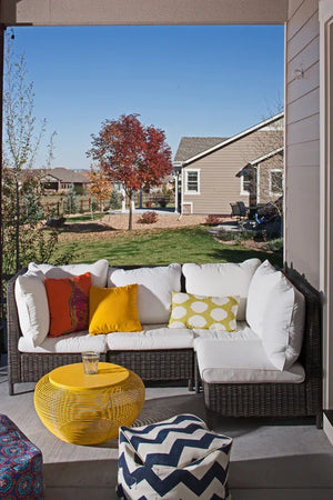 I7636-A Ranch House Covered Patio, 3 Bedrooms, 2.5 Bathrooms | The Tawny Thrush House Plan