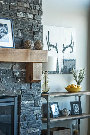 I7636-A Ranch House Fireplace, 3 Bedrooms, 2.5 Bathrooms | The Tawny Thrush House Plan