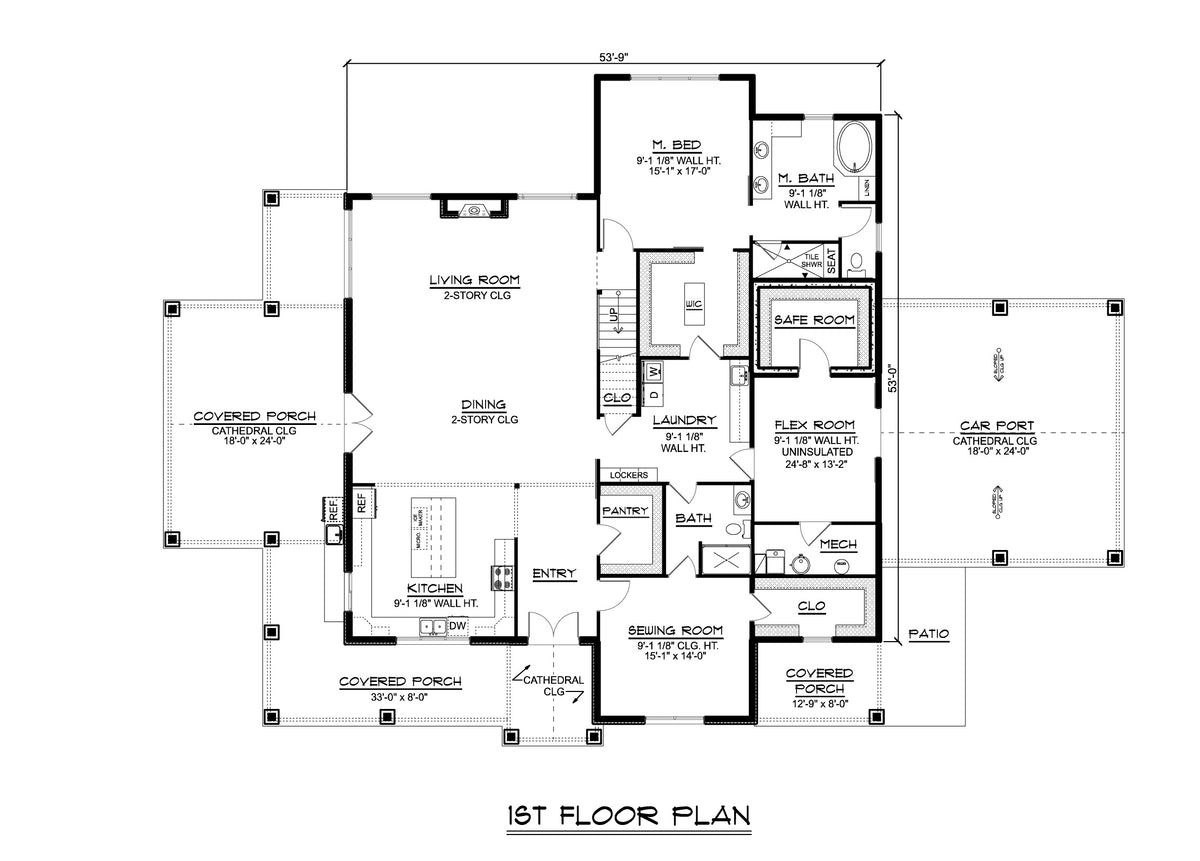 Zach First Floor Plan