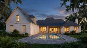 C653-A Acadian House, 4 Bed, 3.5 Bath | Royal Oaks House Plan Exterior-4