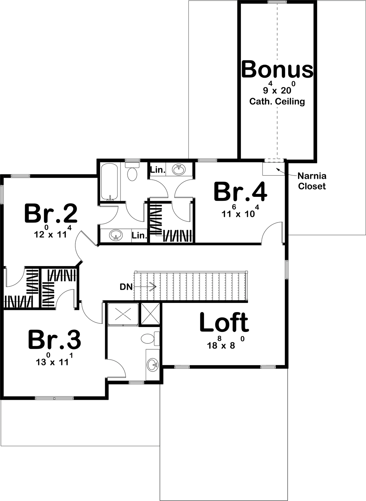 Applewood House Plan - Archival Designs House Plans, floor plan