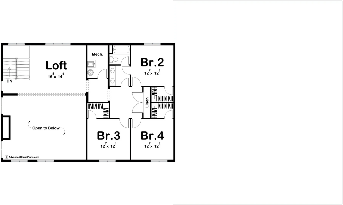 Arlington Heights Shopdominium - Archival Designs House Plans, floor plan