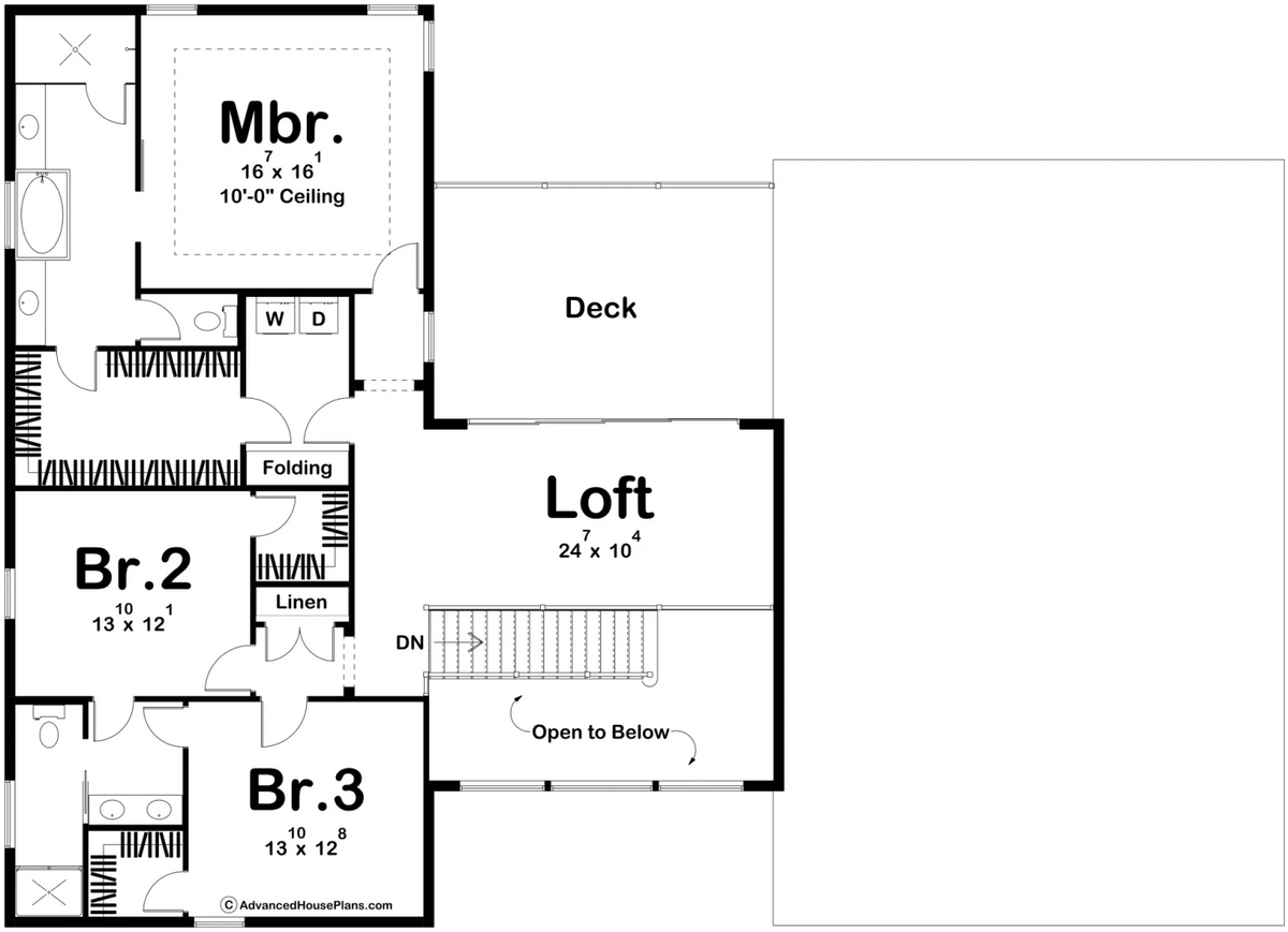 Barton Creek Barndominium - Archival Designs House Plans, floor plan