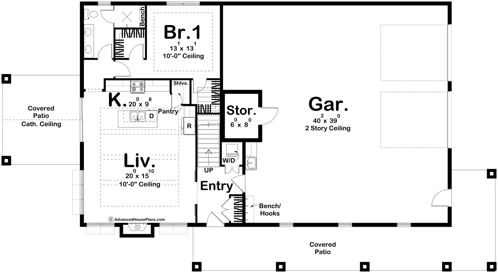 Batenhorst Barndominium - Archival Designs House Plans