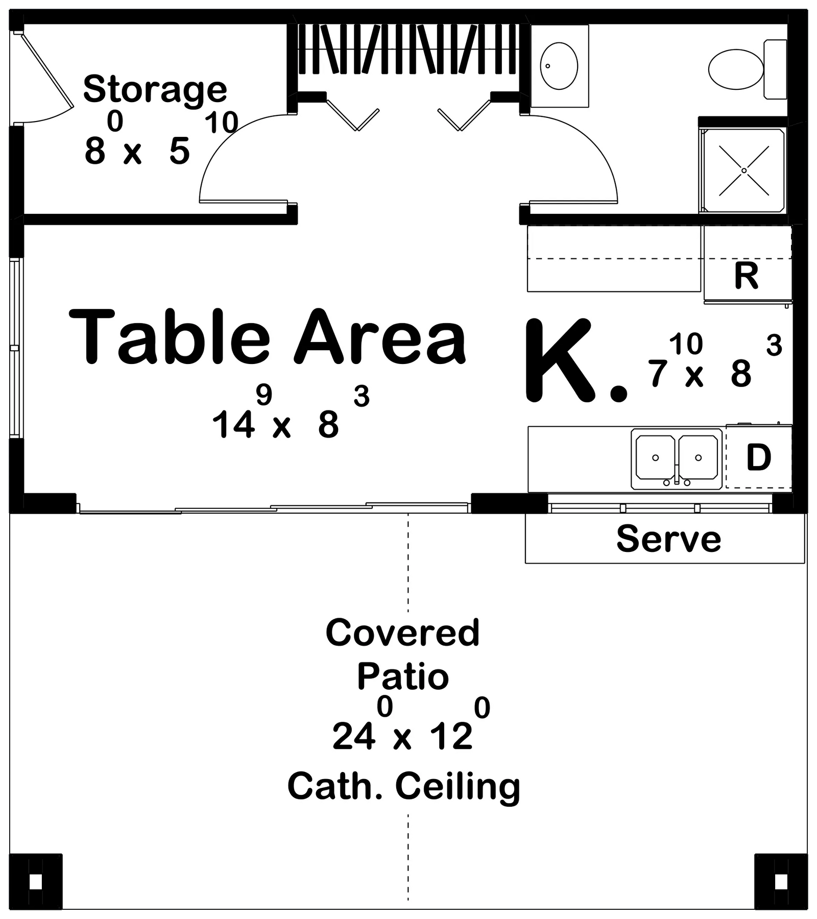 Bridges Bay House Plan - Archival Designs House Plans