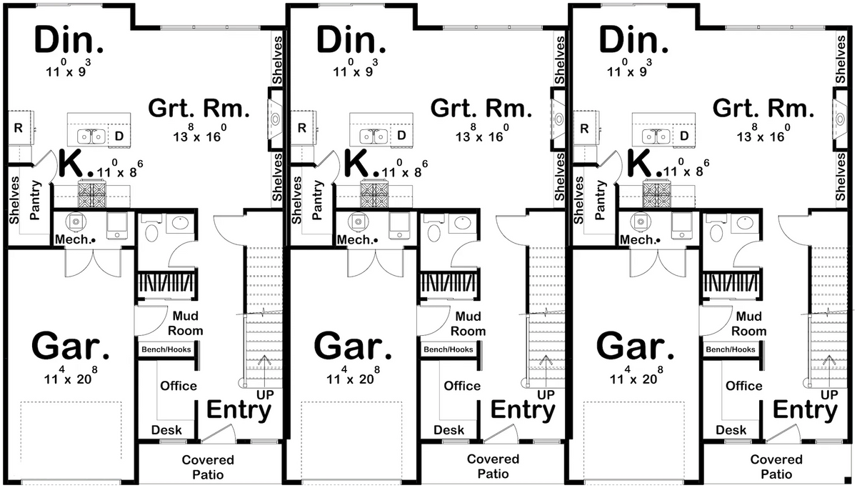 Brookfield House Plan - Archival Designs House Plans, floor plan