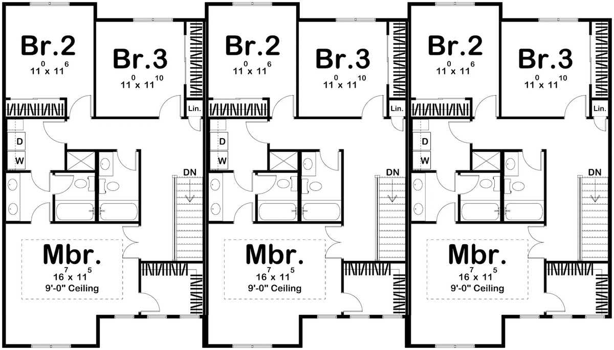 Brookfield House Plan - Archival Designs House Plans, floor plan