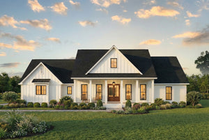 C2353-A Modern Farmhouse, 4 Bedrooms, 2.5 Bathrooms | Hickory Ridge House Exterior-1