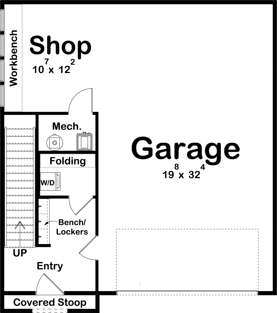 Colter Bay House Plan - Archival Designs House Plans, floor plan