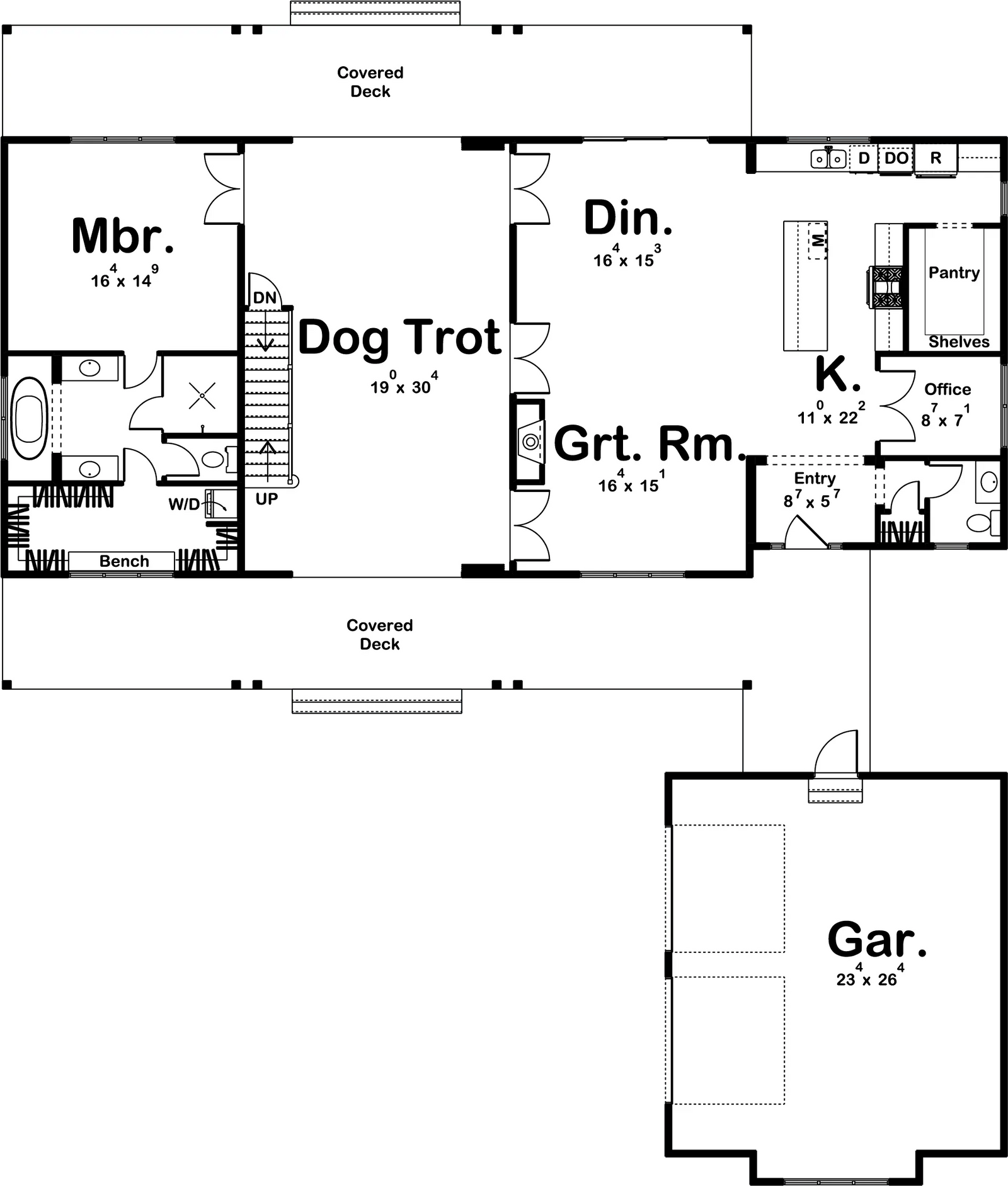 Cookeville House Plan - Archival Designs House Plans