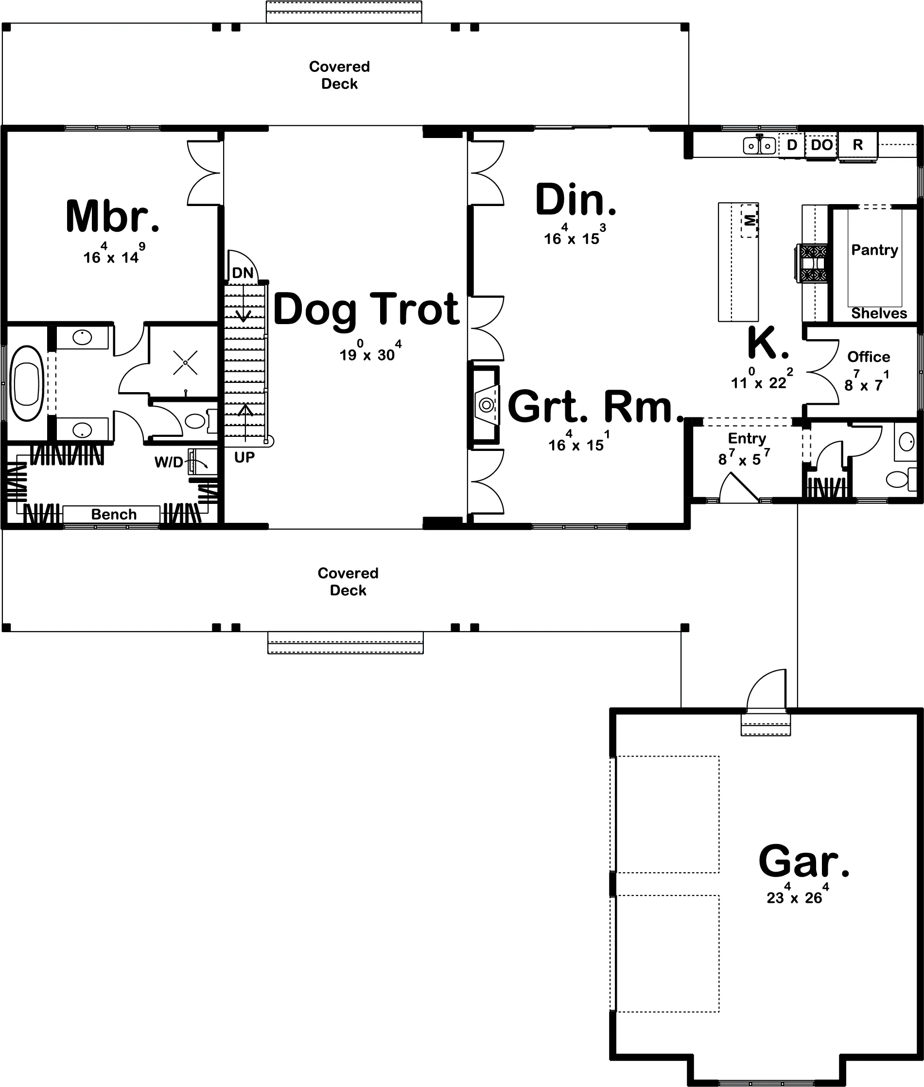 Cookeville House Plan - Archival Designs House Plans