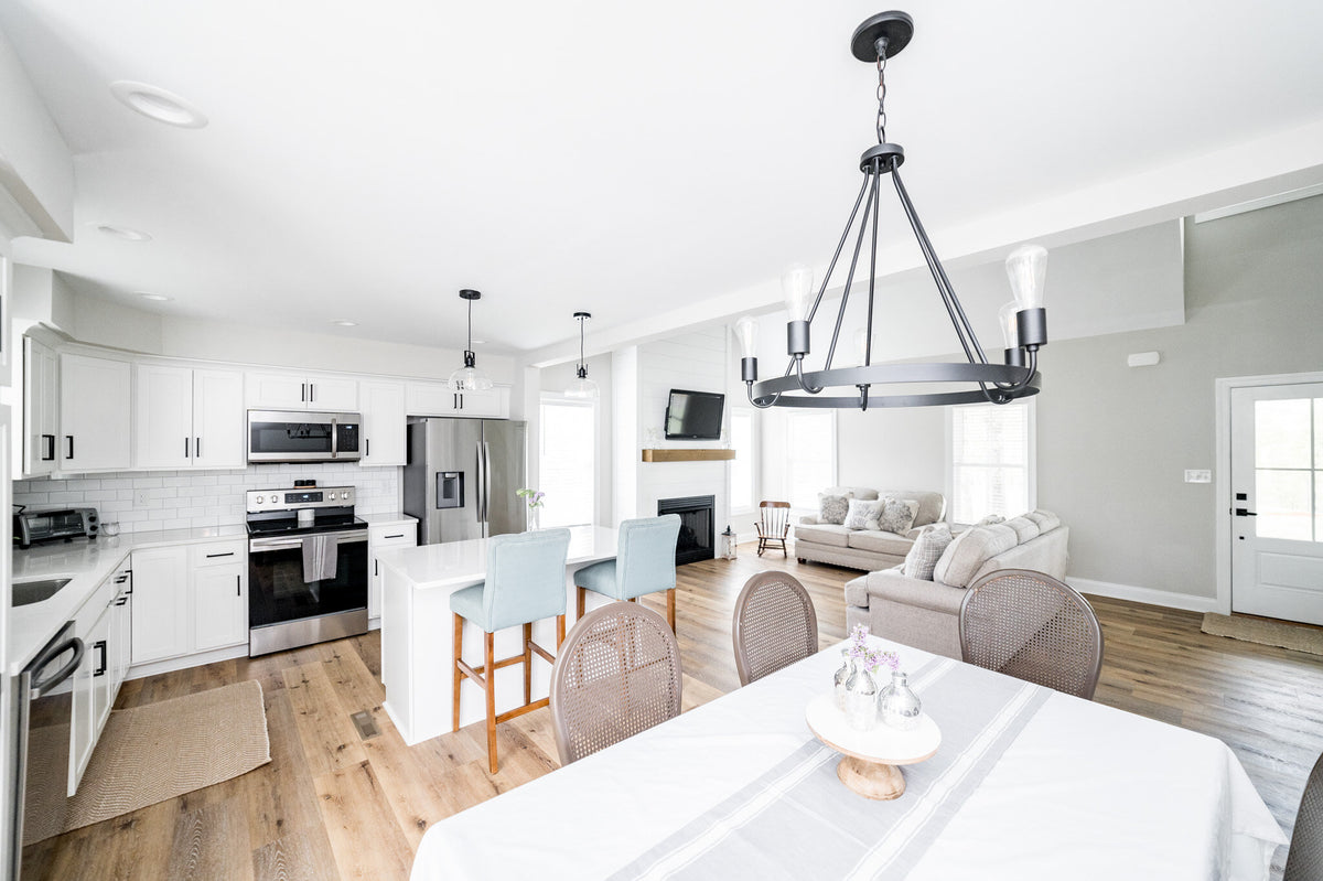 1,703 Sq Ft 4-Bedroom House Plan with Porch & Fireplace