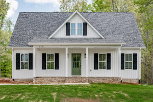 1,703 Sq Ft 4-Bedroom House Plan with Porch & Fireplace