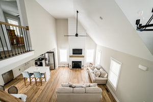 1,703 Sq Ft 4-Bedroom House Plan with Porch & Fireplace