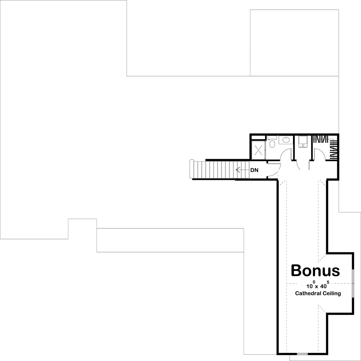 Cunningham House Plan - Archival Designs House Plans, floor plan