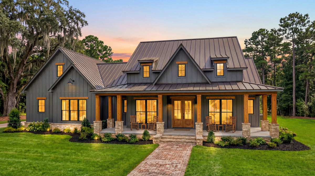 C8047-A Farmhouse House, 4 Bedrooms, 4.5 Bathrooms | Shadow Ridge Exterior-3