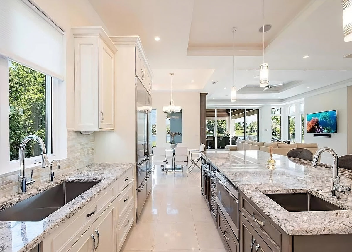 Grand 4-Bedroom Estate with Elevator, Outdoor Kitchen, and Vaulted Ceilings