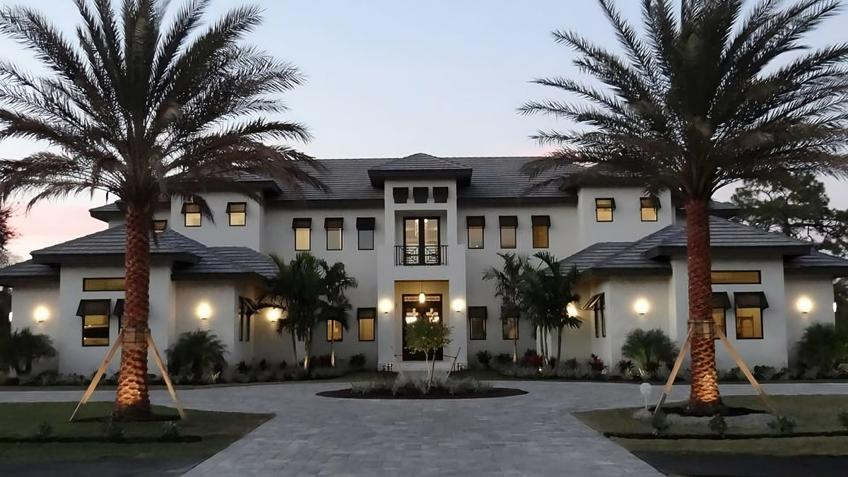 Grand 4-Bedroom Estate with Elevator, Outdoor Kitchen, and Vaulted Ceilings