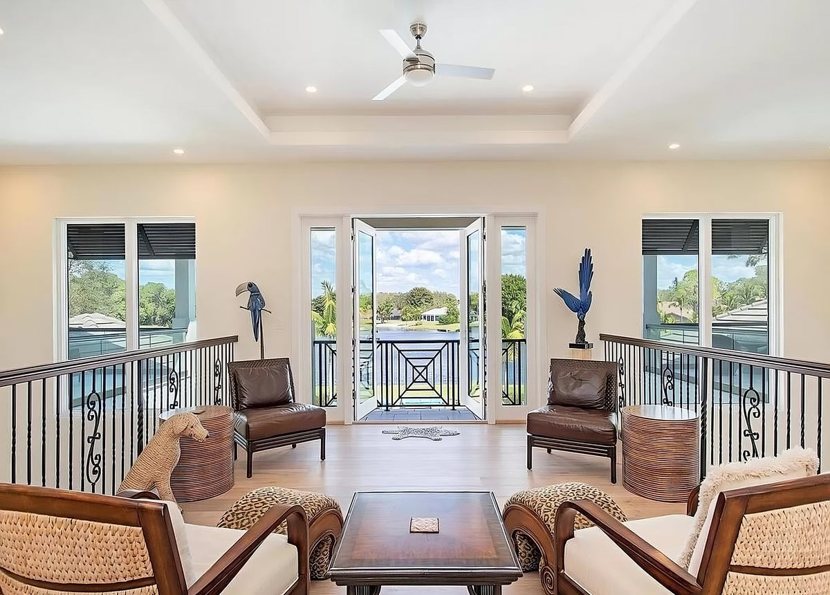 Grand 4-Bedroom Estate with Elevator, Outdoor Kitchen, and Vaulted Ceilings