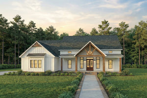 C7576-A Modern Farmhouse, 4 Bedrooms, 3 Bathrooms | Fawn Valley House Exterior-2