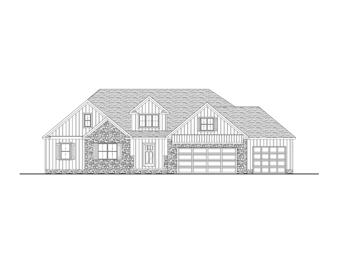 Spacious Modern Farmhouse with Bonus Room and Split Bedrooms