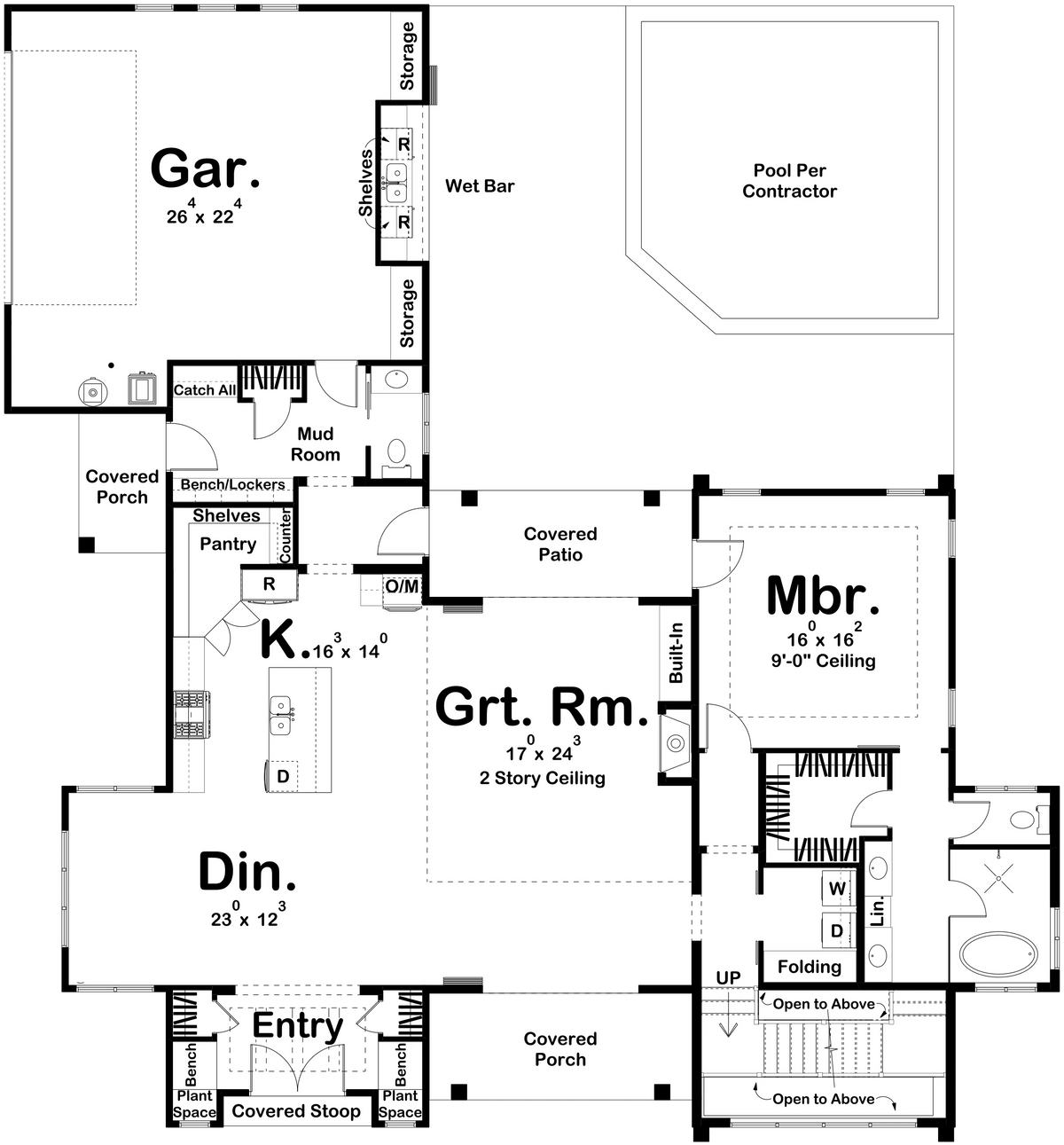 Hatfield Heights House Plan - Archival Designs House Plans, floor plan