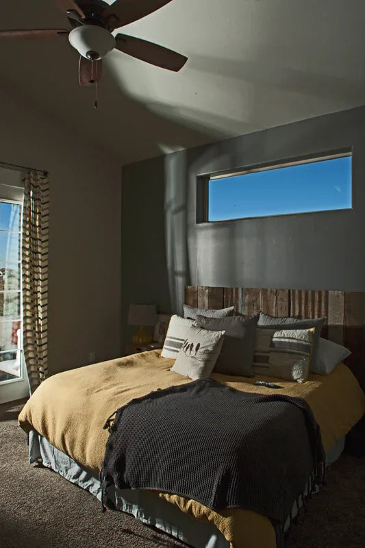 I7636-A Ranch House Master Bedroom, 3 Bedrooms, 2.5 Bathrooms | The Tawny Thrush House Plan