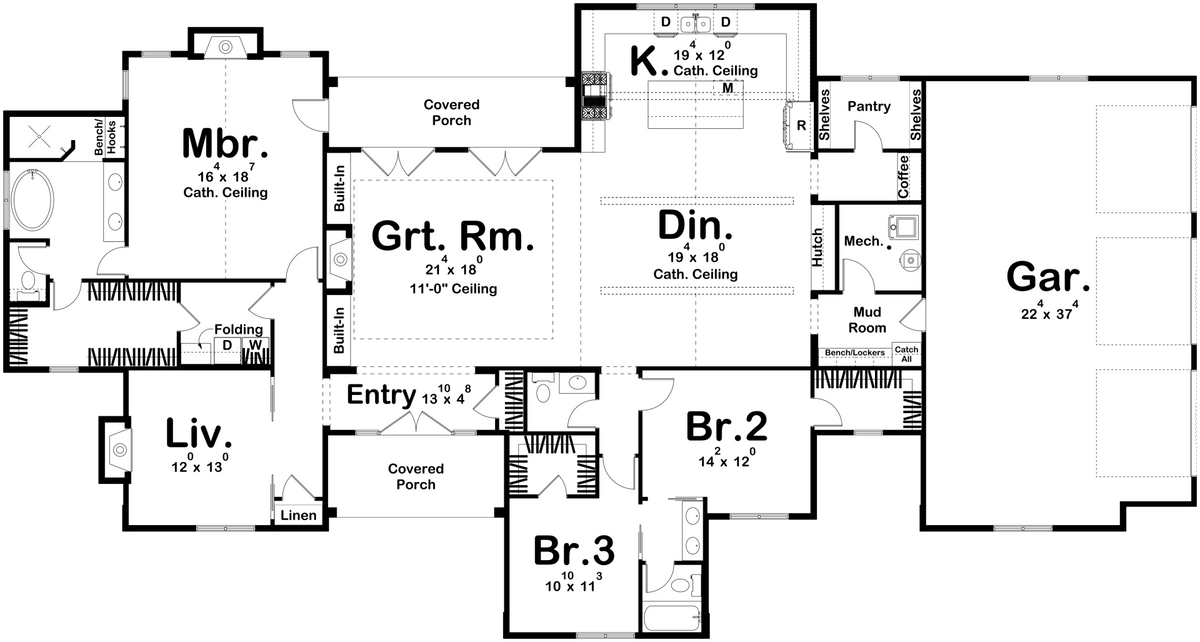 Hither Hills First Floor Plan