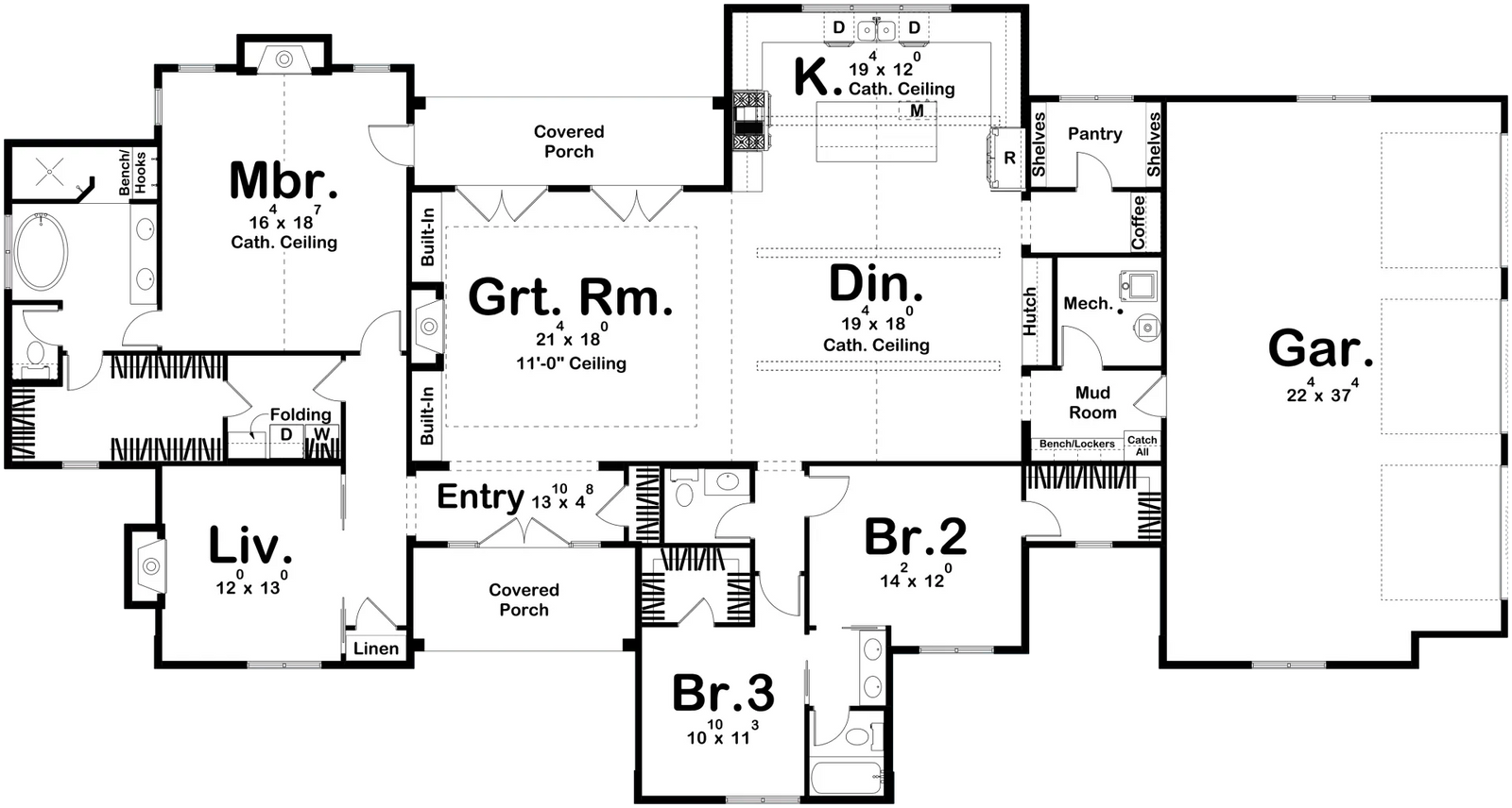 Hither Hills House Plan - Archival Designs House Plans