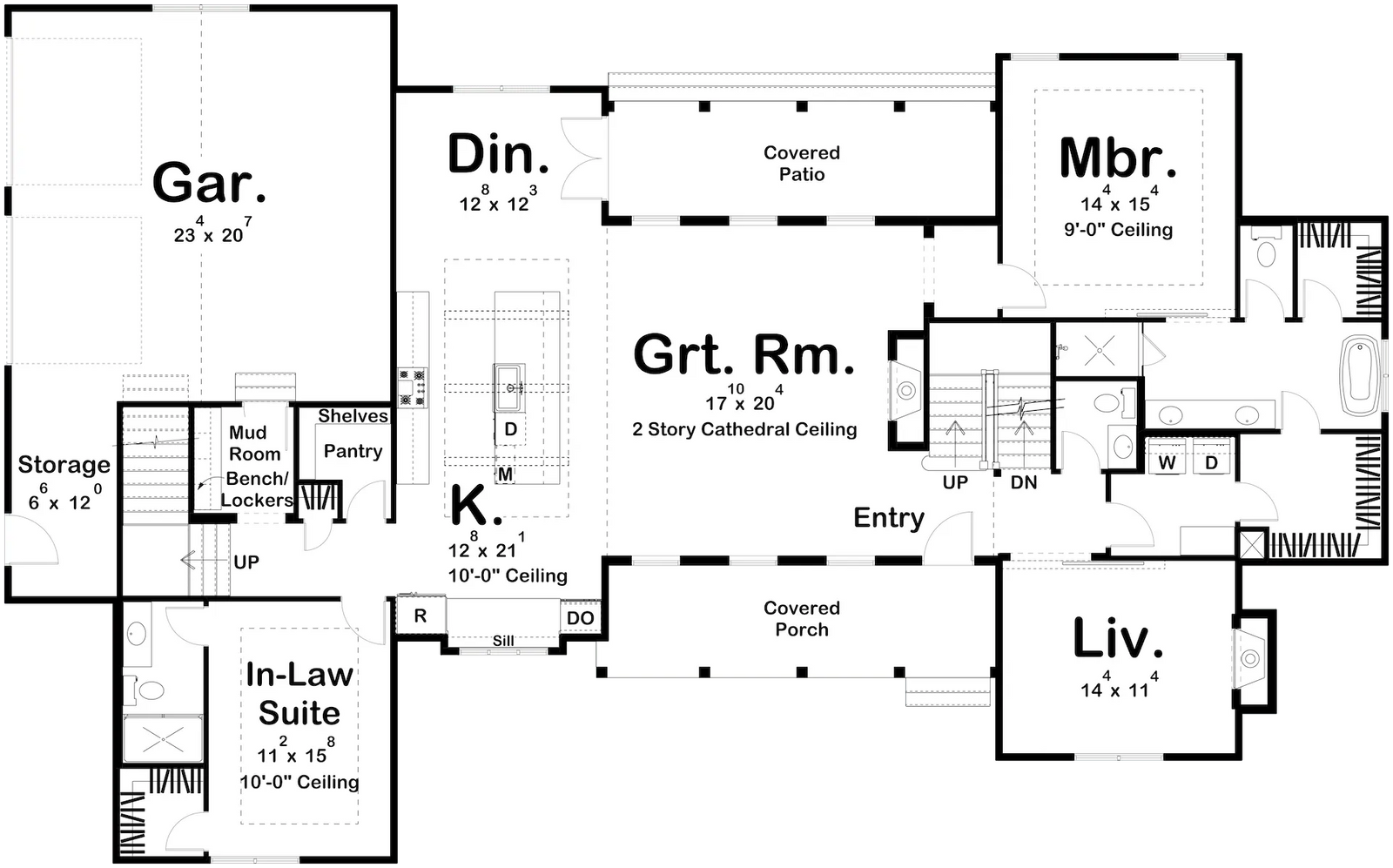 Hudson Bend House Plan - Archival Designs House Plans