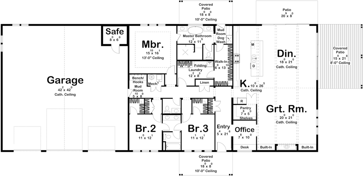 Leadville House Plan - Archival Designs House Plans