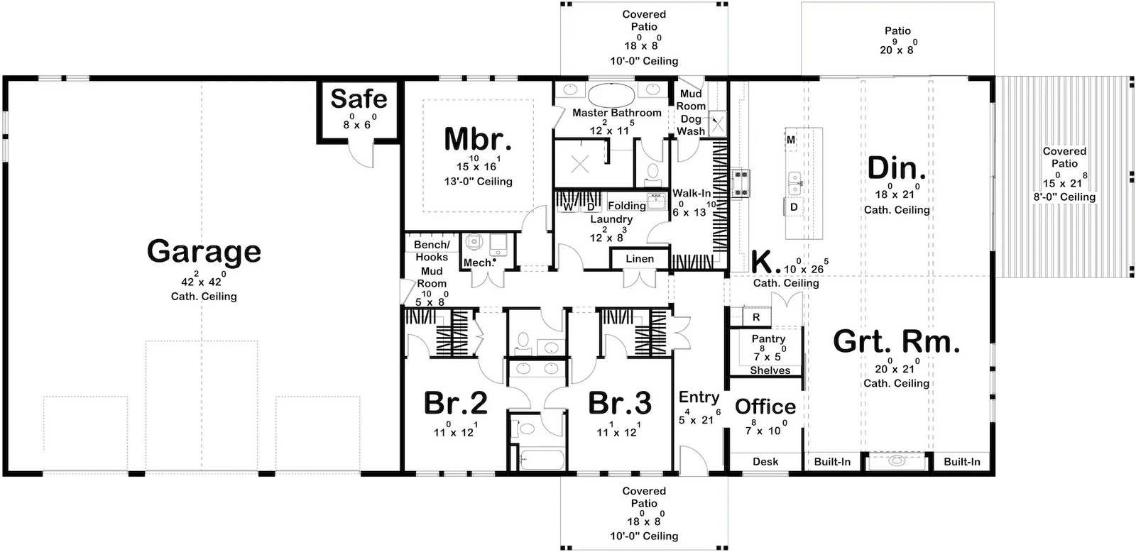 Leadville House Plan - Archival Designs House Plans