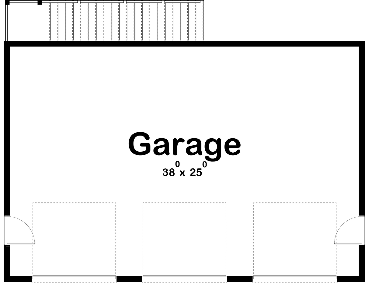 LeGrone Garage First floor Plan