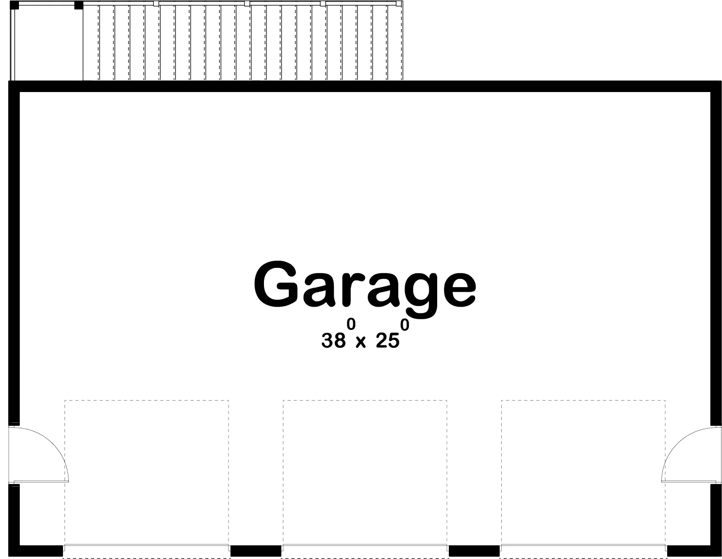 LeGrone Garage Plan - Archival Designs House Plans