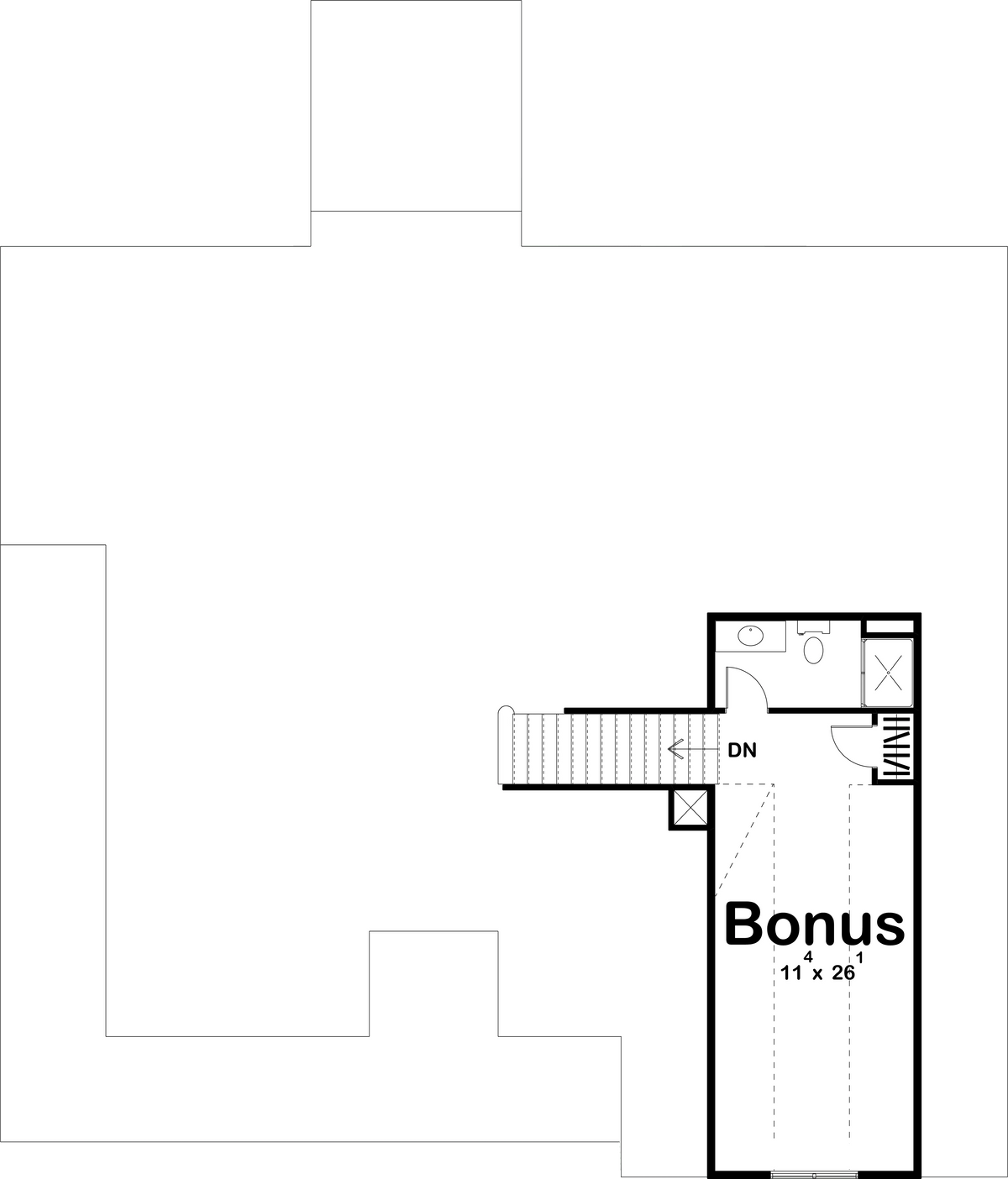 Marshalltown House Plan - Archival Designs House Plans, floor plan