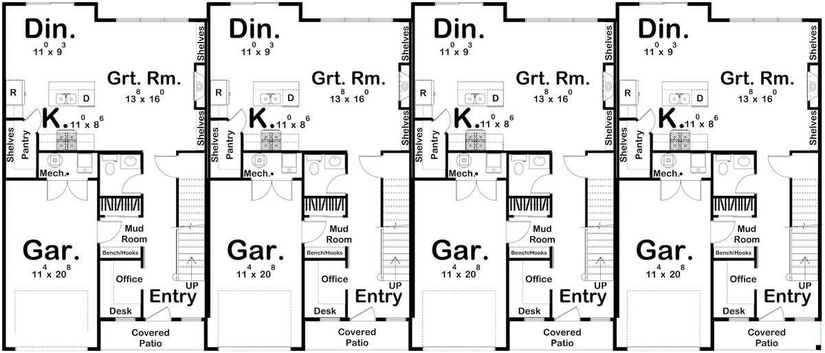 Millsdale House Plan - Archival Designs House Plans, floor plan