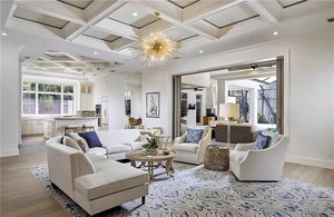 Single-Story Luxury Home with Outdoor Kitchen, Great Room, and Vaulted Ceilings