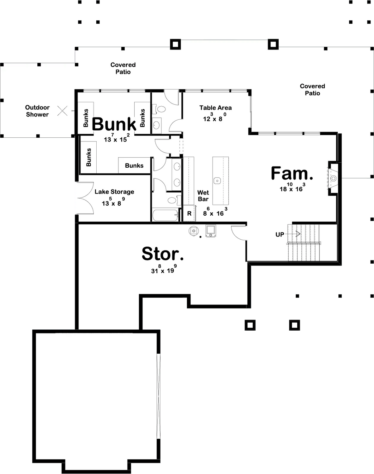 Pelican Bay House Plan - Archival Designs House Plans, floor plan