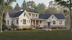 Urban Oaks House Plan – Contemporary Style | 1,809 Sq Ft | 3 Bedrooms, 2 Baths