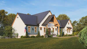 Modern Farmhouse with Walkout Basement, Vaulted Great Room, and 3-Bedroom Split Layout – 2550 Sq Ft | Maple Creek