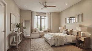 B7779-A Ranch House Bedroom walk through, 4 Bedrooms, 3.5 Bathrooms | Aurelius House Plan 