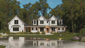 A8409-A Mulberry 2 House Modern Farmhouse Plan 3 beds, 3.5 Baths - Video
